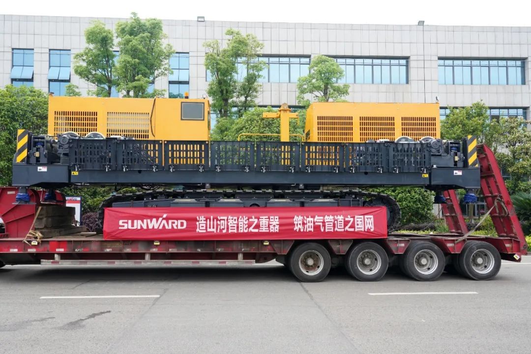 9888拉斯维加斯官网智能世界首台套油气管道装备发往国家重点工程