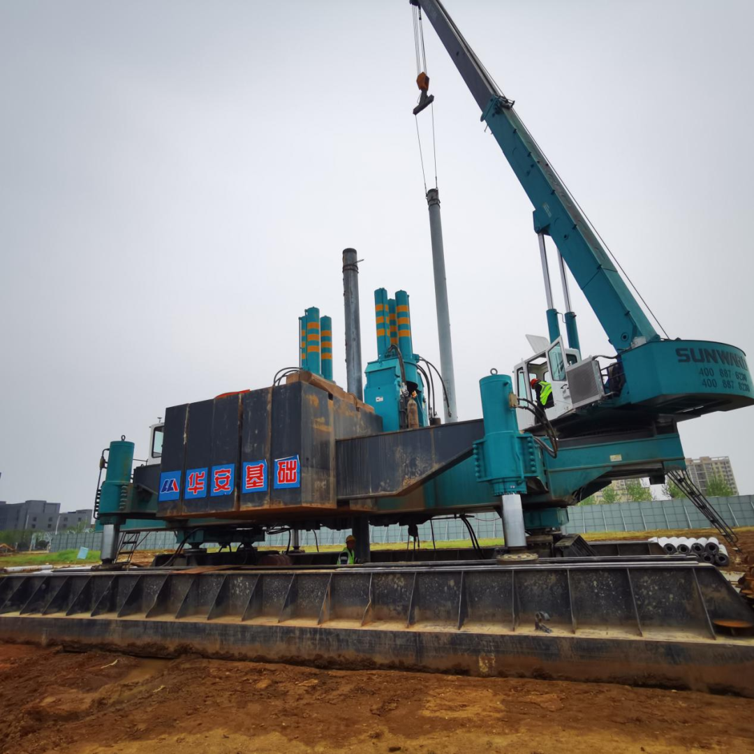 20天，800多根桩基！华安基础又受褒奖