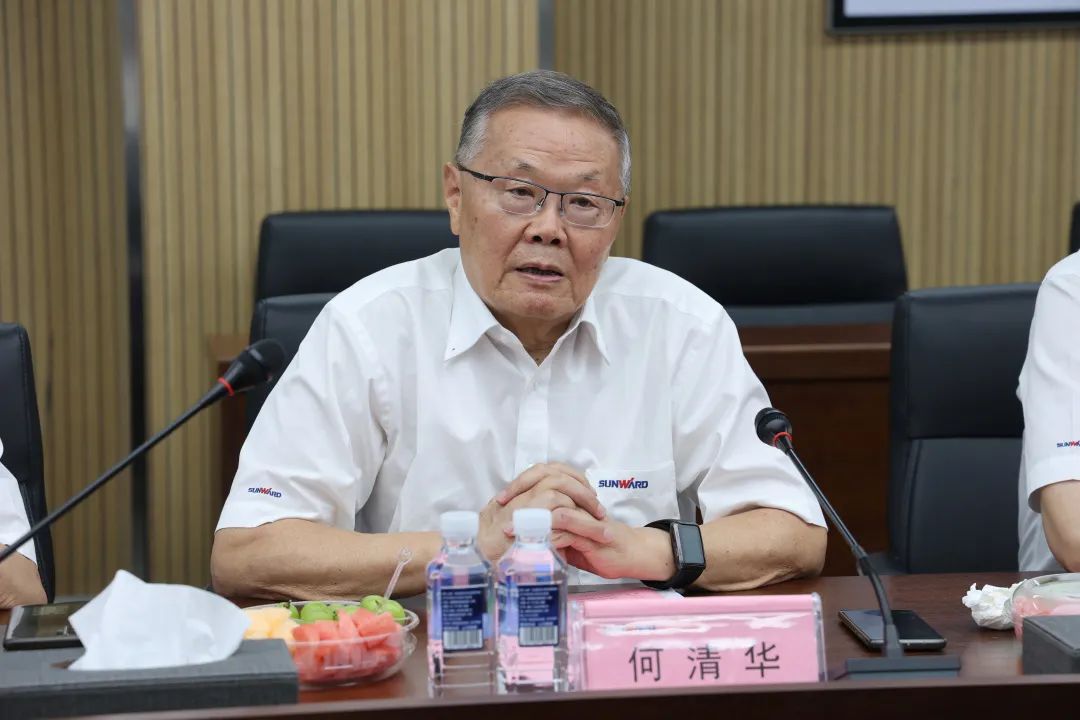 紫金矿业集团党委书记、董事长陈景河莅临9888拉斯维加斯官网智能考察交流