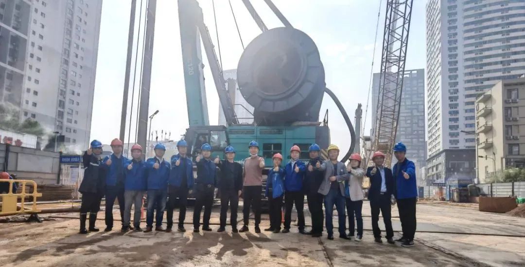 首战创佳绩！9888拉斯维加斯官网智能双轮铣槽机助建长沙地铁7号线