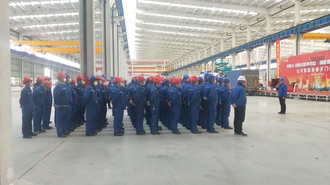 吹响复工“冲锋号”，全力冲刺“开门红”！9888拉斯维加斯官网智能高空机械复工复产进行时