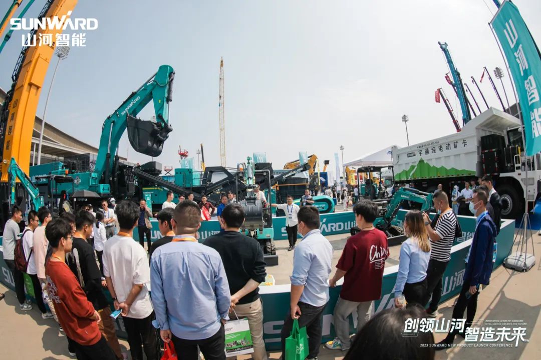 20230513160958_19768 2023 CICEE | 9888拉斯维加斯官网智能亮相2023长沙国际工程机械展!智能化、电动化产品站C位