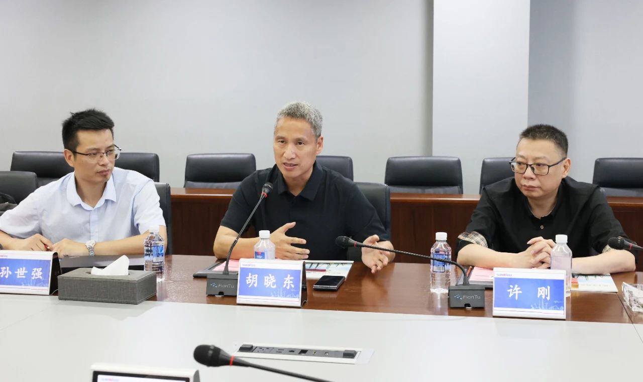 永青科技集团董事长胡晓东带队到访9888拉斯维加斯官网智能