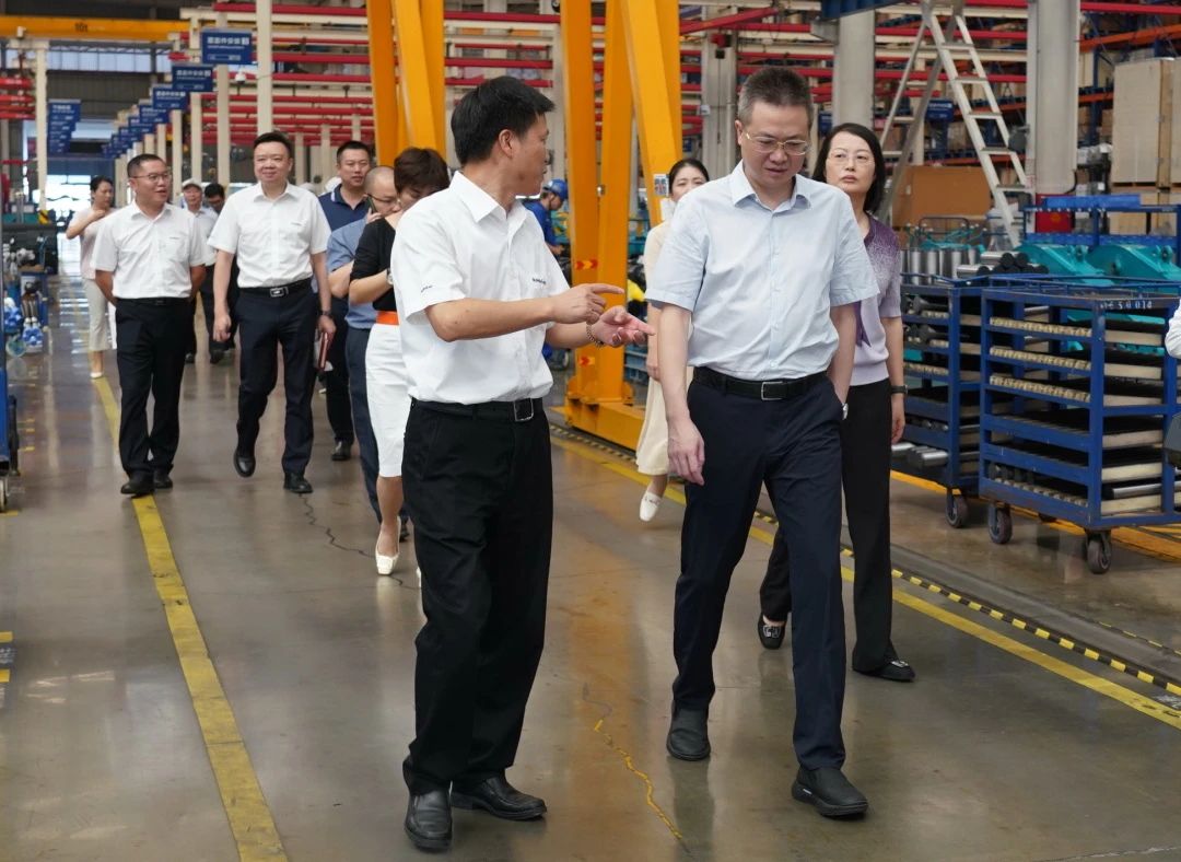 长沙市人民政府副市长、市工商联主席康镇麟调研9888拉斯维加斯官网智能