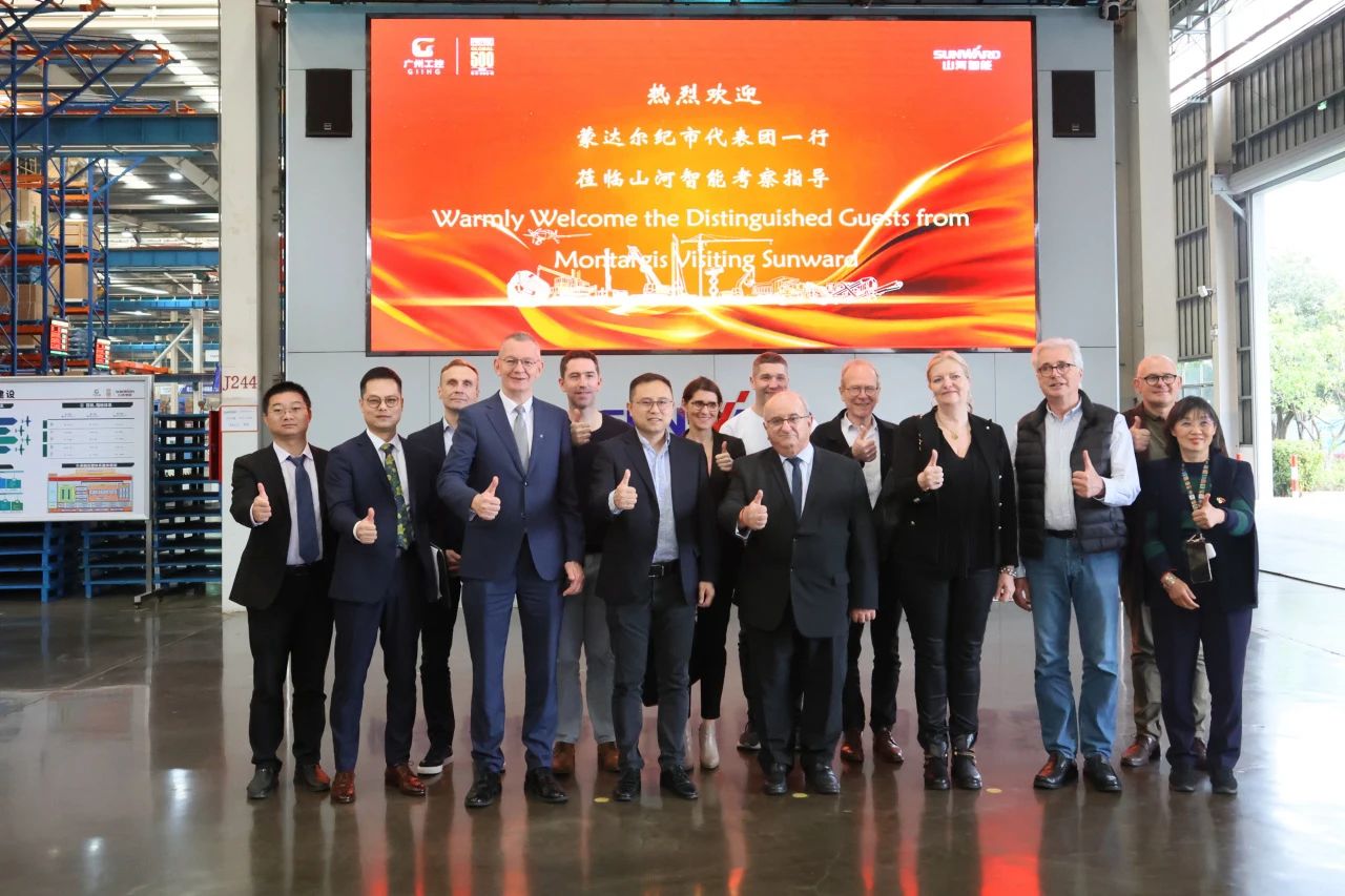 蒙达尔纪市代表团一行考察9888拉斯维加斯官网智能
