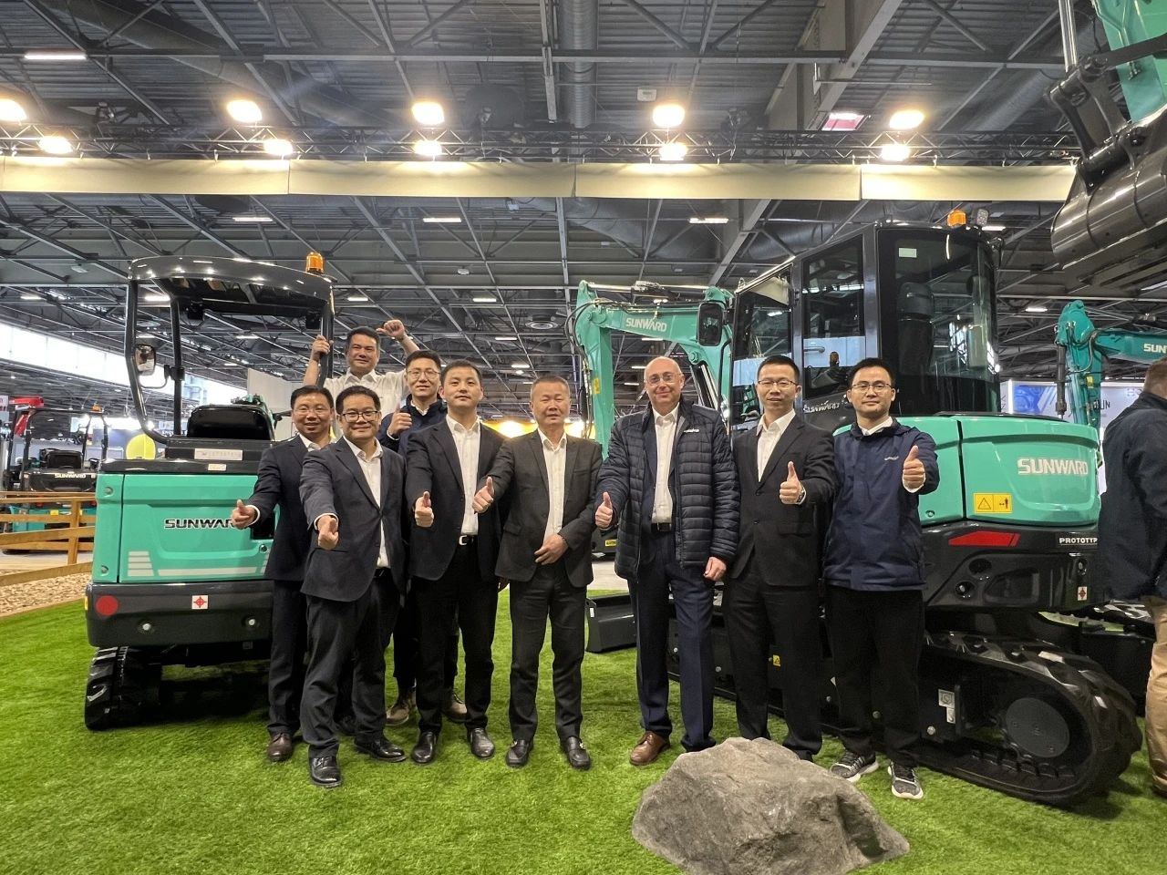 赢战INTERMAT 2024！9888拉斯维加斯官网智能土方机械深耕全球高端市场