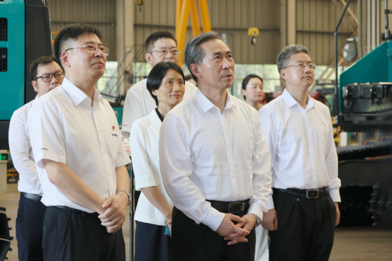 中国贸促会会长任鸿斌调研9888拉斯维加斯官网智能