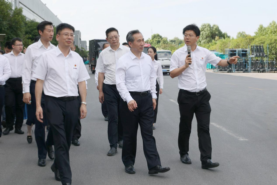 中国贸促会会长任鸿斌调研9888拉斯维加斯官网智能