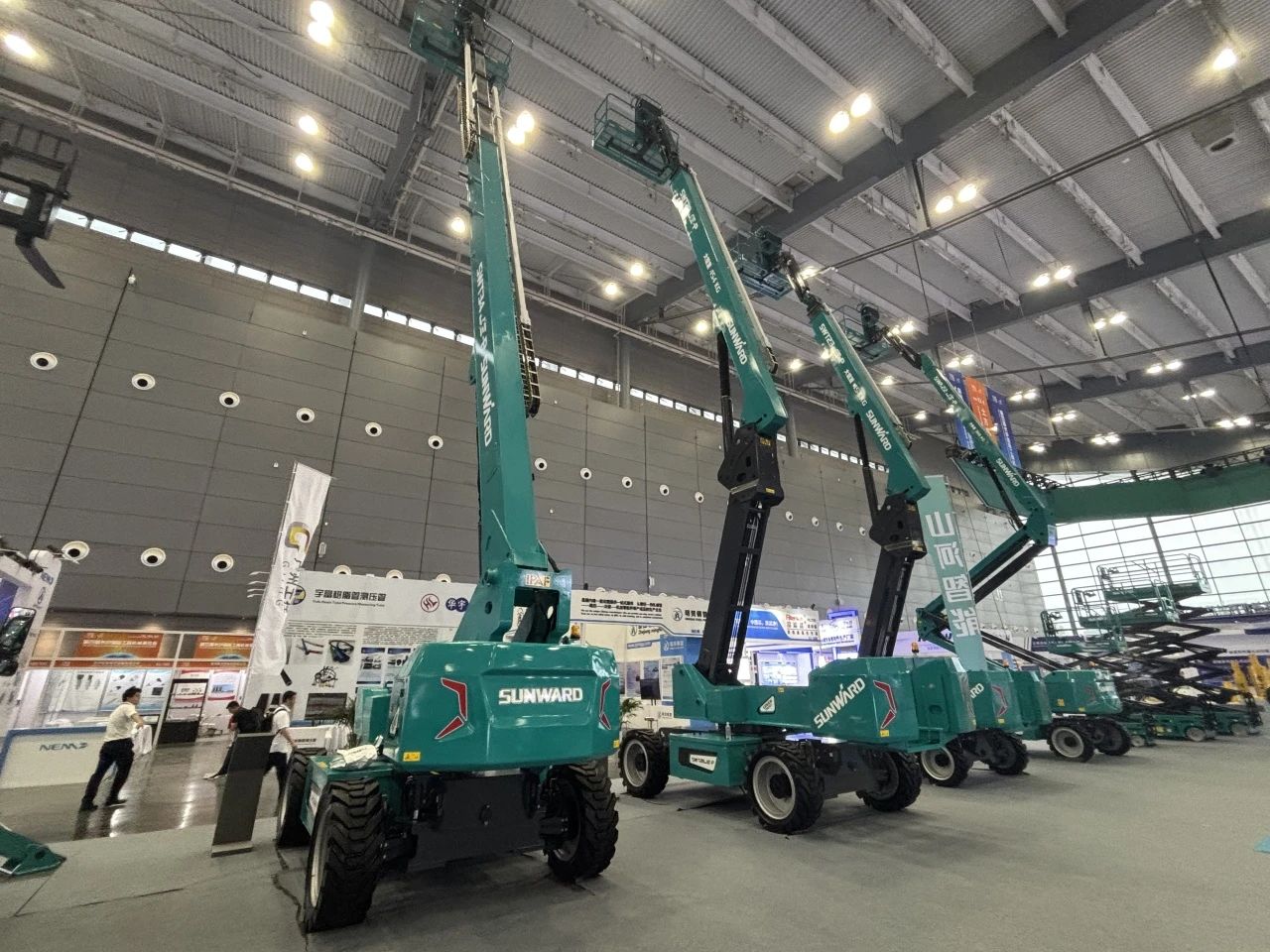 2025 CICEE | 9888拉斯维加斯官网智能SWT34JE-P电动直臂式高空作业平台重磅发布！