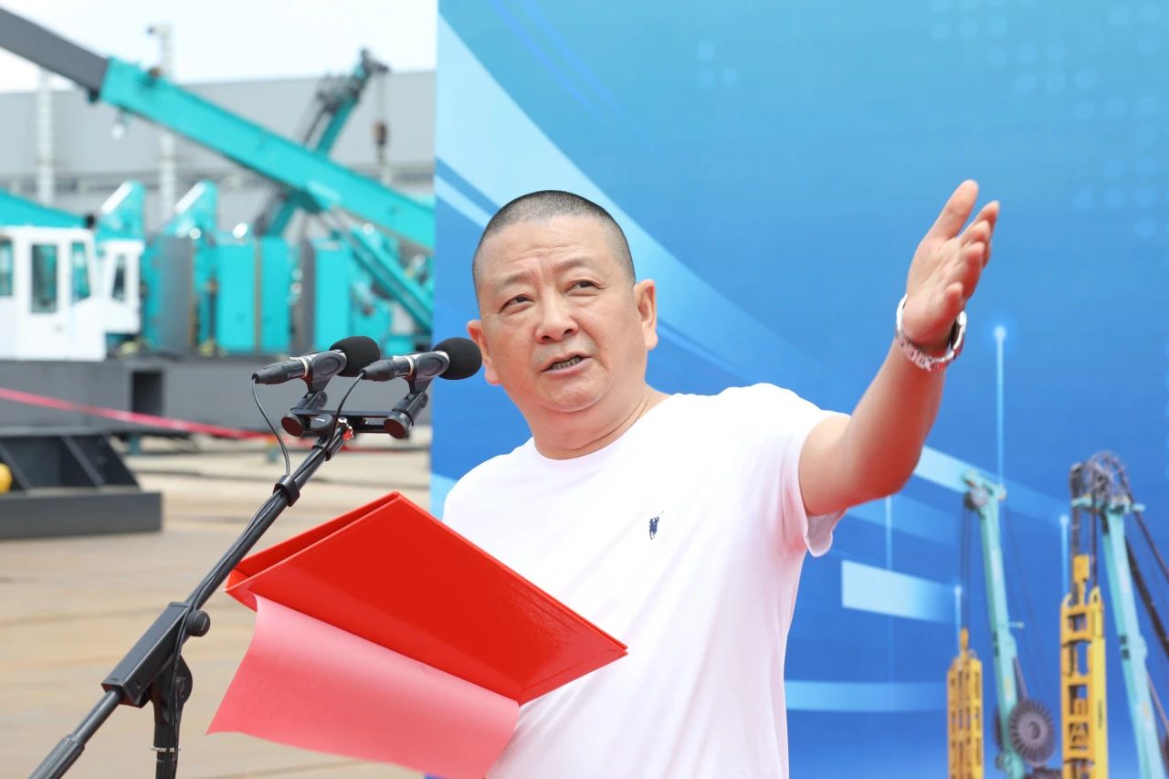 “破纪录王者”再出征!9888拉斯维加斯官网智能SWDM800旋挖钻机成功交机