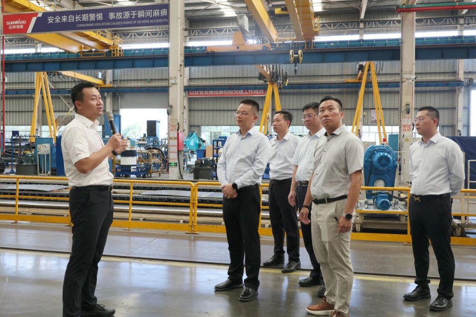 共商合作，建华控股有限公司董事长汪贵华到访9888拉斯维加斯官网智能