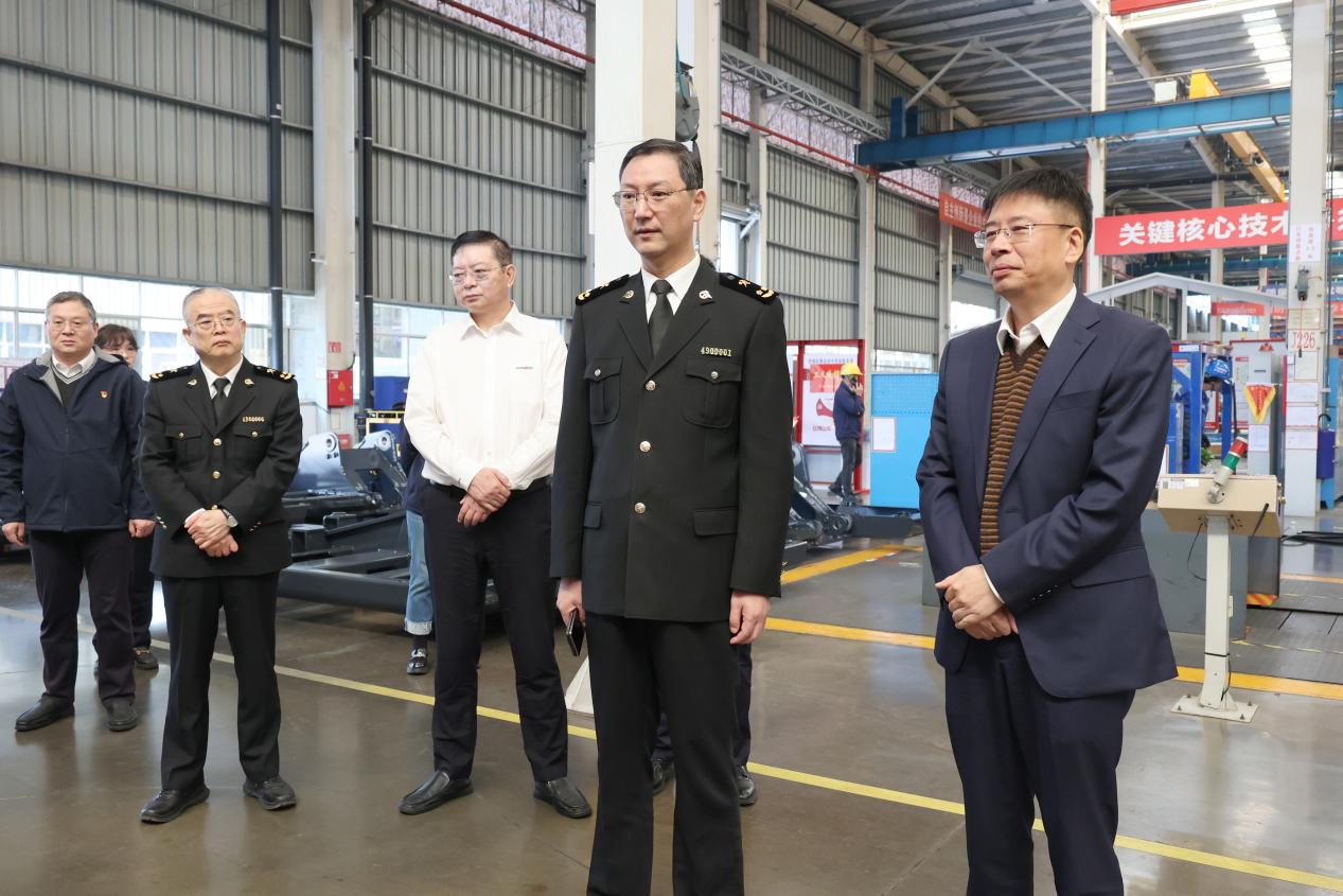 长沙海关关长、党委书记顾炯调研9888拉斯维加斯官网智能