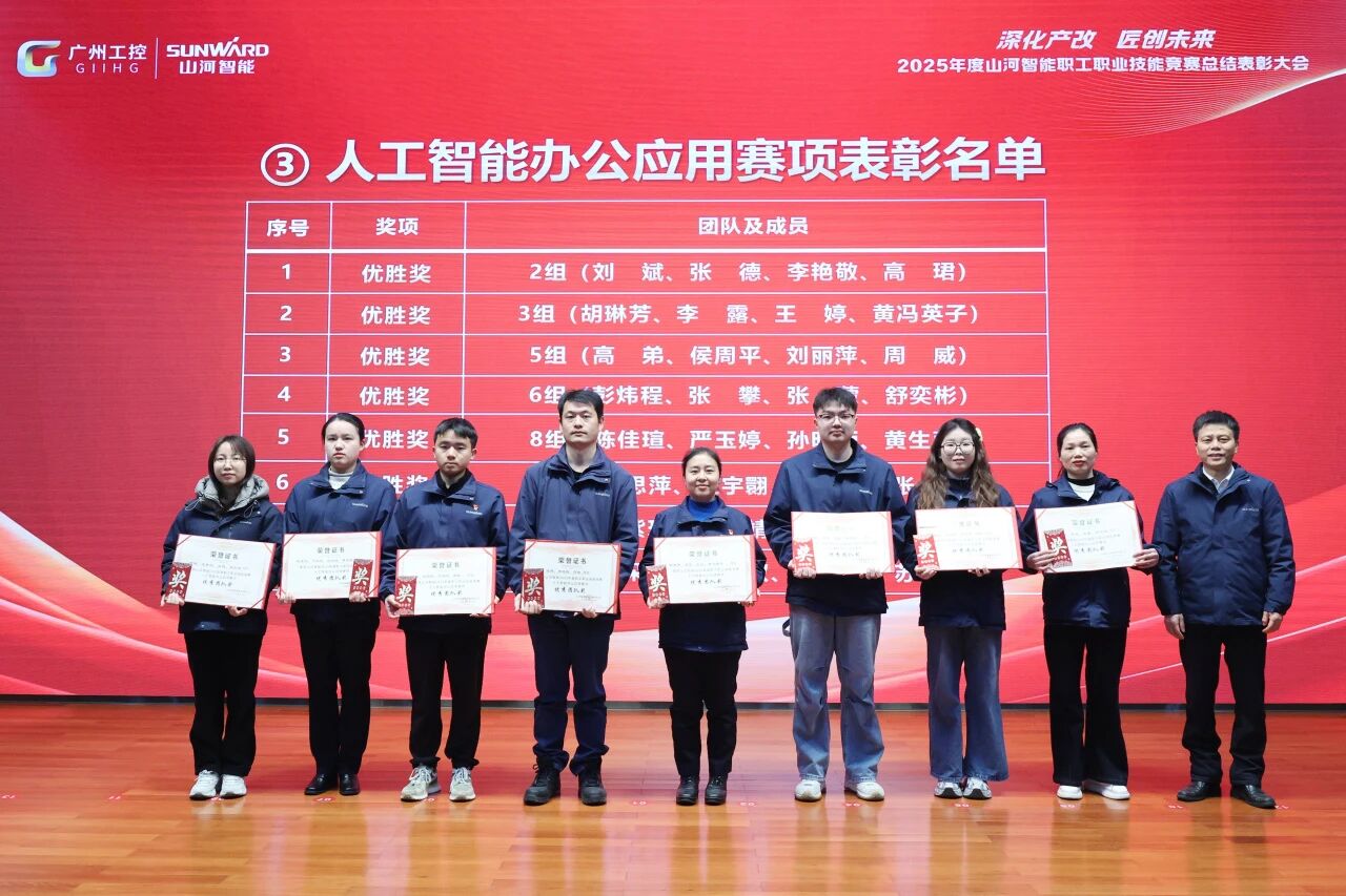 9888拉斯维加斯官网智能2025年度职工职业技能竞赛总结表彰大会成功召开